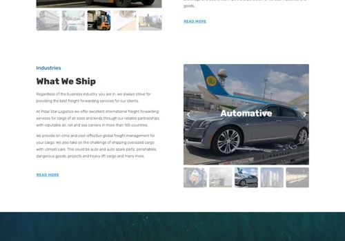 Website Design & SEO for Logistics Company