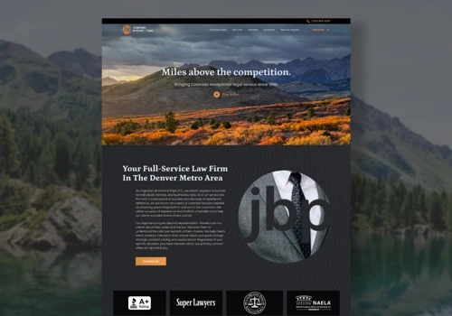 Website & Full-Service Marketing for JBP Legal
