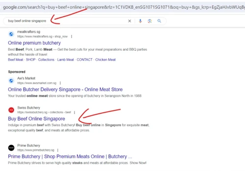 SEO (Search Engine Optimization) - Swiss Butchery