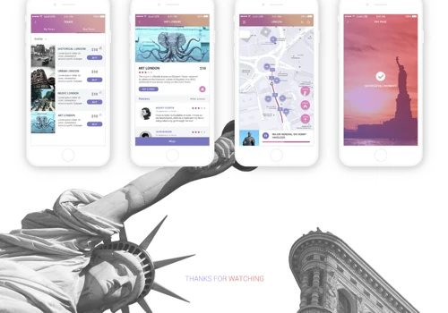 Mobile application design