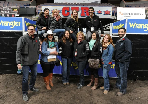 Doubling down on video to promote the finals rodeo