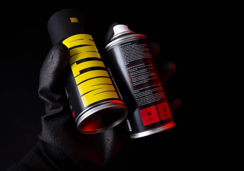 Paint manufacturer branding: naming, identity, label design