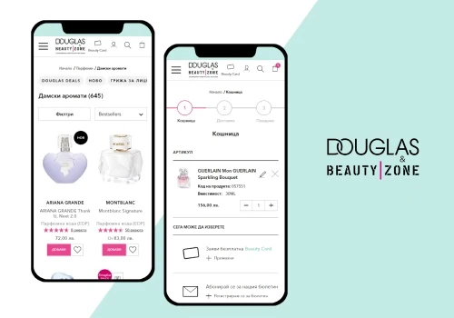 Online store for DOUGLAS