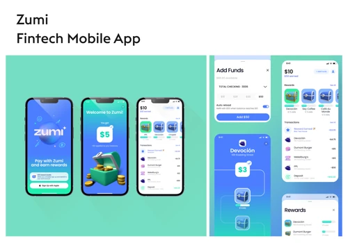 Zumi - Fintech Mobile App