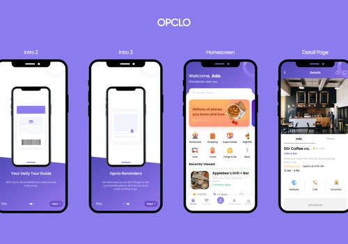 Opclo Mobile applicaton