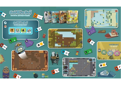 AR game with scratch education for kids