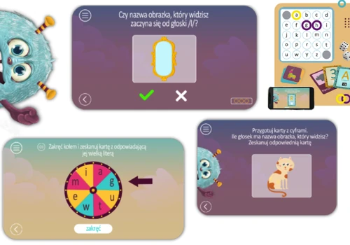 AR edu app for learning to read in polish