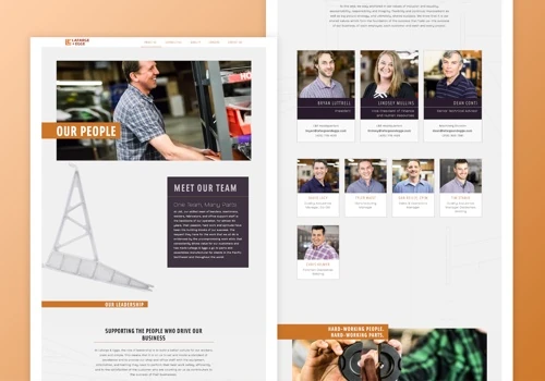 Web Dev, Design & Branding for Aerospace Firm