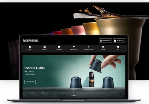 Development of web shop operative in 3 countries