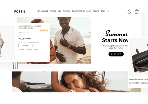 Fossil Indonesia Ecommerce