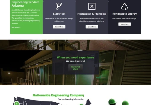 Website Design for AB Consulting Engineers