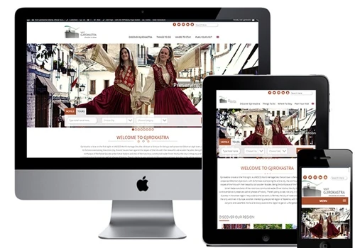 Tourism website www.visit-gjirokastra.com