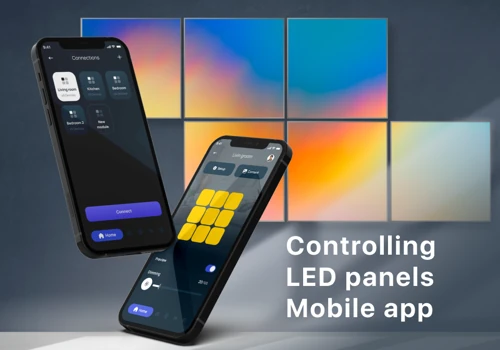 Polyscale - an app for controlling LED panels