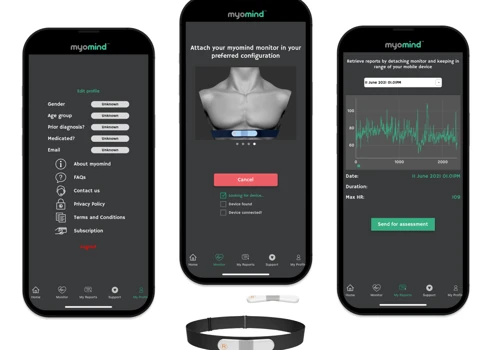Bluetooth app for Mental Healthcare Company