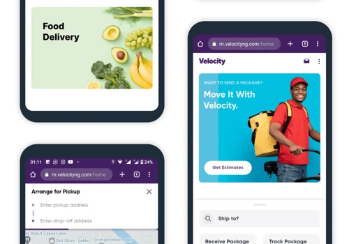 VelocityNG Web & Mobile Application