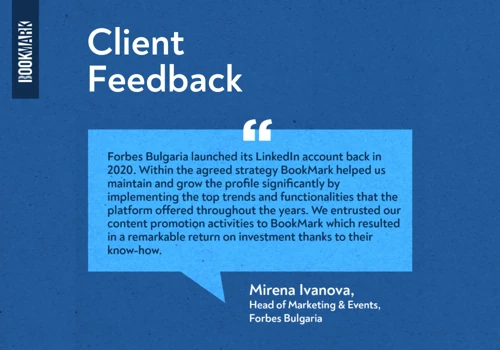 From 0 to 50k For Forbes Bulgaria On LinkedIn