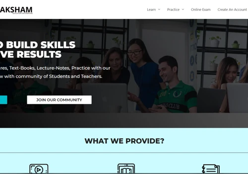 Online Education Portal for iSaksham