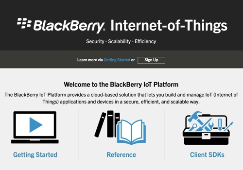 Blackberry IoT Platform