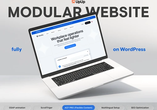 Gfacility, Wordpress, Flexible Content, WPML, GSAP