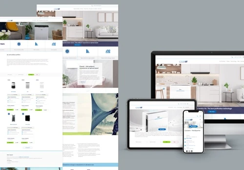 Product Website (stage 1 of an e-commerce website)