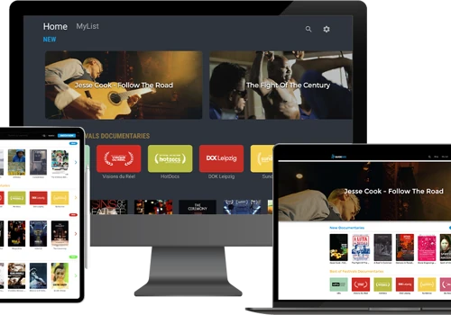 GuideDoc Curated Documentaries-Web, Mobile, TV App