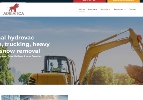 Adriatica Construction Website