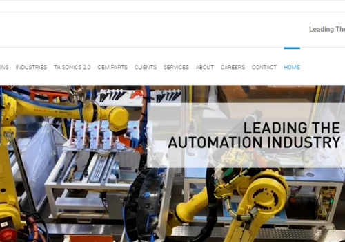 Machine Design for Robotic Industry Leader