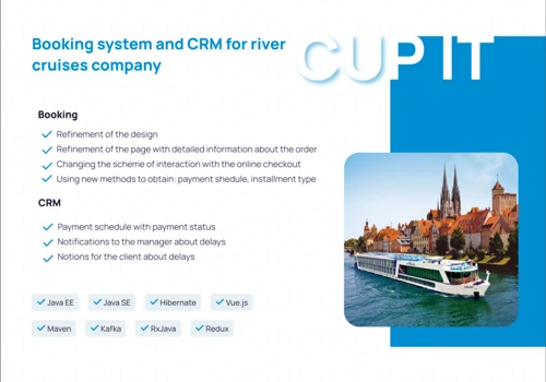 Booking and CRM system