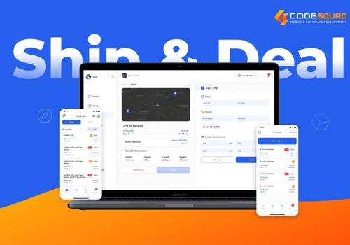 Ship & Deal I Delivery App & Web Platform