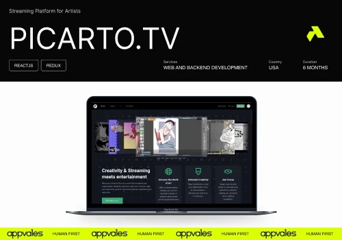 Picarto.tv Streaming Platform