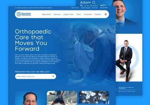 Excelsior Orthopaedics Website