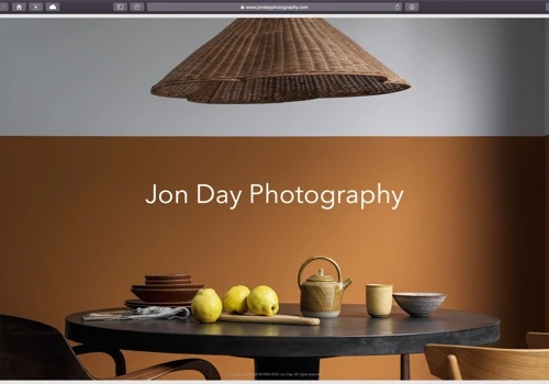 Portfolio Website & CMS for photographer Jon Day