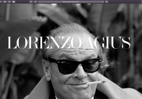 Bespoke Website for photographer Lorenzo Agius