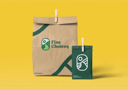 Branding work for Fine Choices