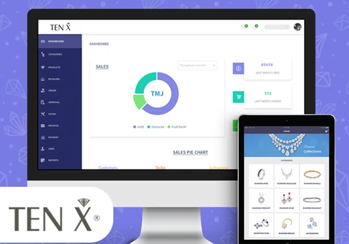 TEN X - Web & Mobile App