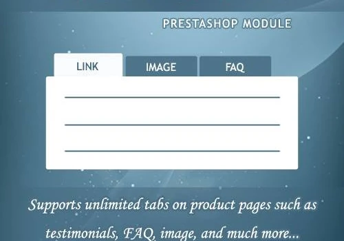 [Module] Tabbed Content in PrestaShop