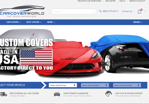 Car Cover World - Keyword Ranking #1