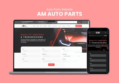 AM Auto Parts: Digital Transformation with React