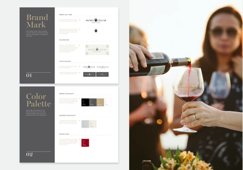 Secret Cellar Branding & E-Commerce Website