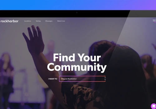 Rockharbor Website Design & Development