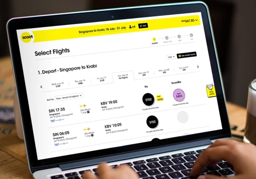 Fly Scoot Web Revamp