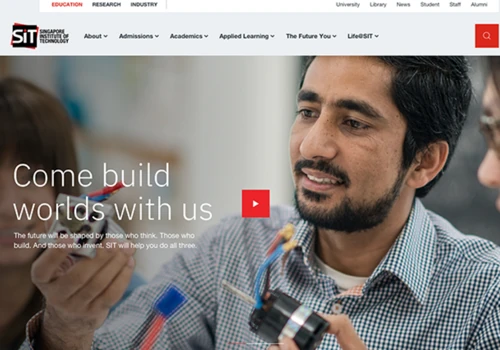 Singapore Institute of Technology Web Revamp