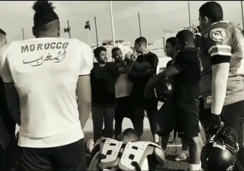 Shooting Of A Mini Documentary For the Account of the Hassan Hawks American Football Association " + Promotion of their Visual Identity in Facebook & Instagram