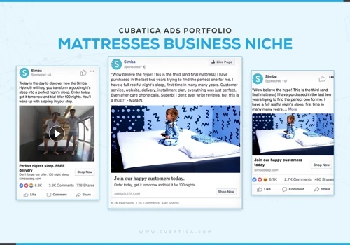 E-commerce Development and Social Media Marketing for Simba Sleep
