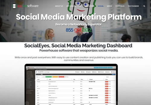 socialeyesmarketingplatform.com