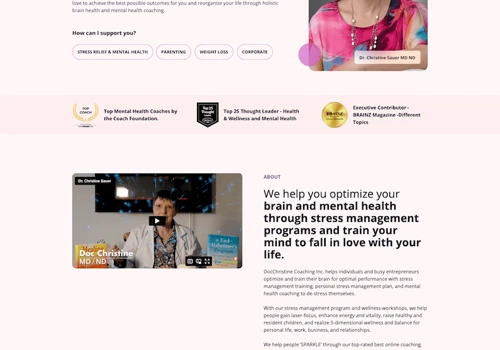 Website Design & Development for Healthcare & Weln