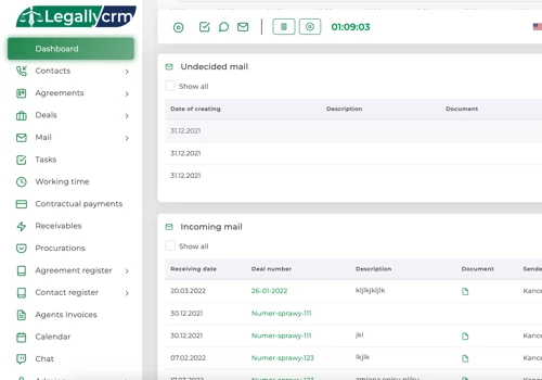 CRM for legal company