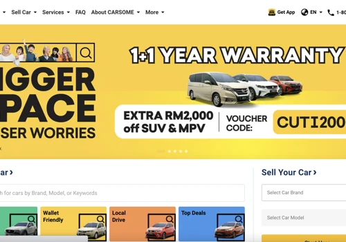 Carsome: Custom software for online car bidding