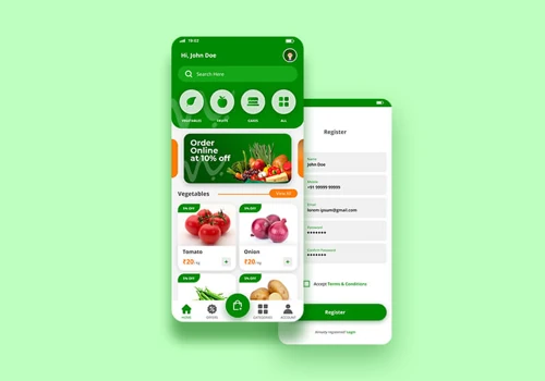 Al Manar Online Grocery Delivery Platform