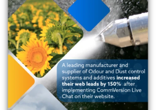 Increase in web leads by 150% with CommVersion Live Chat